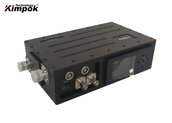 Bezprzewodowy nadajnik wideo COFDM 3-5 km z dwukierunkowym dźwiękiem i szyfrowaniem AES