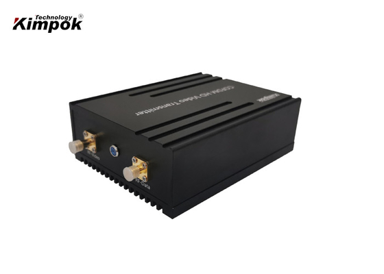 Ultralekki nadajnik wideo COFDM, bezprzewodowe łącze danych 5W z portem szeregowym