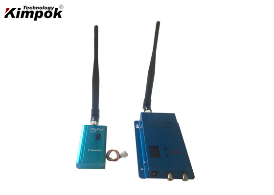 1.5Ghz 12-kanałowe bezprzewodowe łącze wideo 5-10km LOS dla dronów / FPV