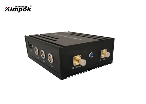 600 g High Speed ​​UAV Video Data Link 1,4 Ghz / 2,4 Ghz Bezprzewodowa transmisja HD