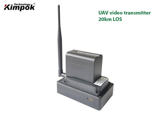 20 km Nadajnik wideo drona FPV 1080P HD COFDM Bezprzewodowe łącze danych