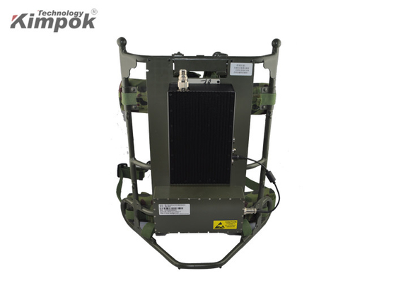 Back Pack Nadajnik audio-wideo COFDM 3-5 km NLOS z mocą RF 5 W