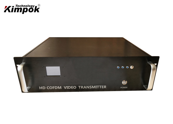 100-watowy bezprzewodowy nadajnik wideo COFDM o dużej mocy, wytrzymały na duże odległości