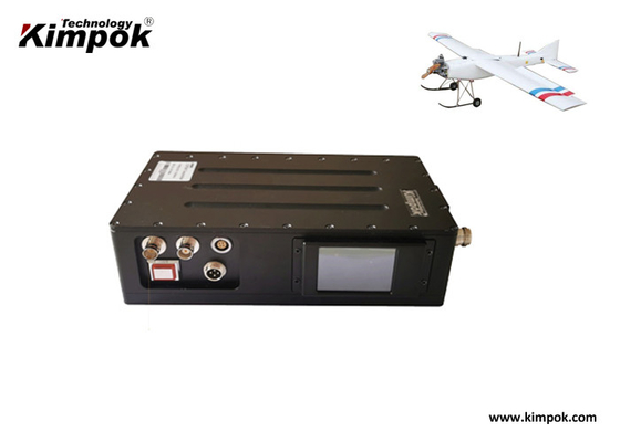 Bezprzewodowy nadajnik dalekiego zasięgu UAV, transmisja wideo COFDM 20 wat 300 MHz