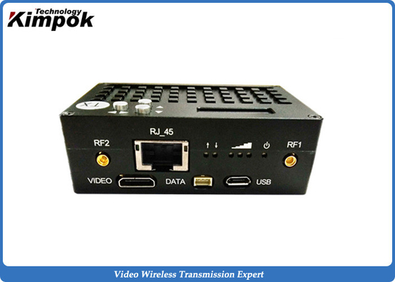 RS233 RS485 Nadajnik wideo przez Ethernet 1W Bezprzewodowy TDD COFDM
