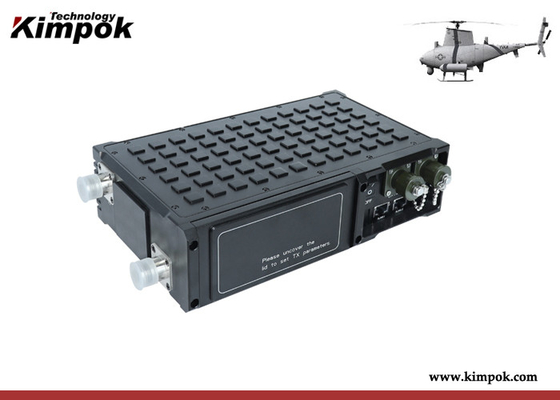 80-100 km LOS 5W cyfrowy nadajnik-odbiornik, szyfrowanie AES drona łącza danych
