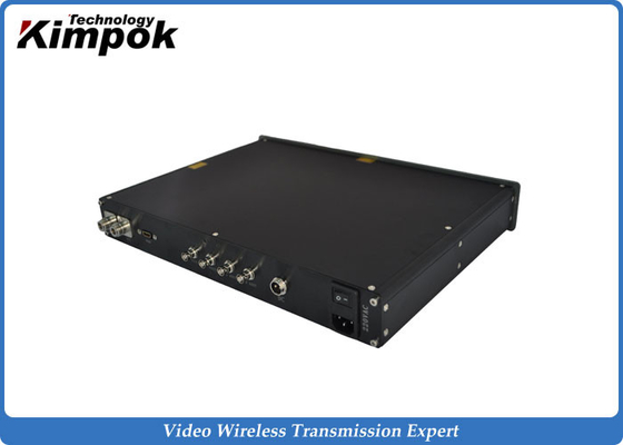 Bezprzewodowy odbiornik HD 1080P Szyfrowanie AES, cyfrowy odbiornik wideo COFDM DC11V-DC16V