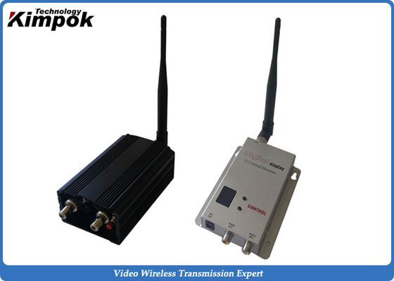 Nadajnik i odbiornik bezprzewodowej kamery wideo 0,9 Ghz 1,2 Ghz 5000 mW Zasięg 5-10 km