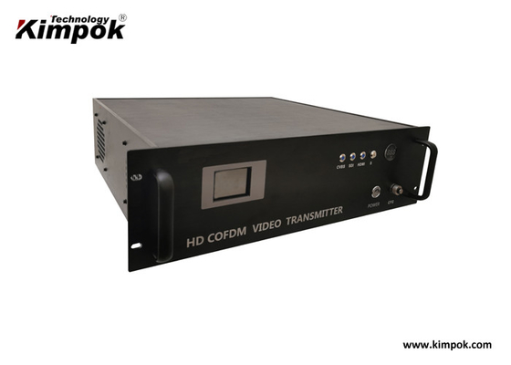 Bezprzewodowy cyfrowy nadajnik wideo COFDM o mocy 40 W do mobilnej komunikacji AV