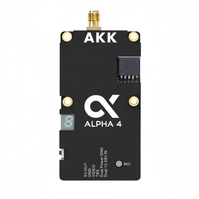 Nadajnik wideo do drona AKK Alpha4 VTX 5.8G FPV 4W 8CH Ultra Long Range Video Sender