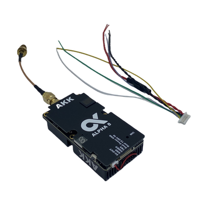 AKK 8W VTX Alpha8 Bezprzewodowy nadajnik wideo 80CH 5.8G 8W 5W 3W 1W Obsługa zasilania Smart Audio