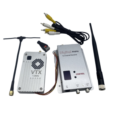 1.2G 5W Wireless Video Transmitter and Receiver 1.2Ghz FPV VTX VRX dla drona wyścigowego RC VTX