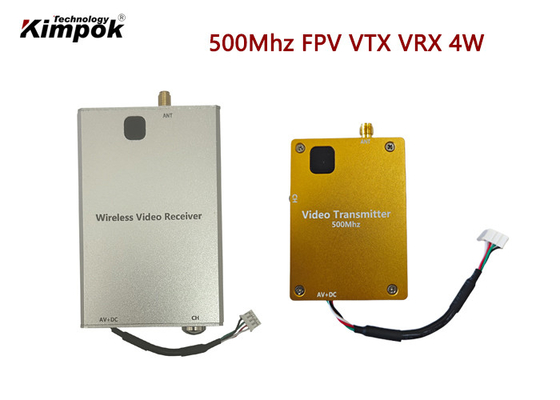 600Mhz Analogiczny nadajnik wideo 4W Modulacja mocy nadawczej FM