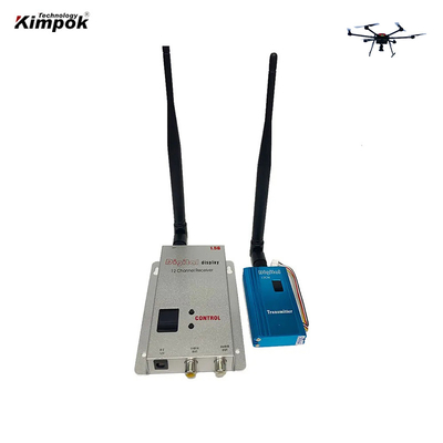 1.5G 1.5W odbiornik wideo sygnał analogowy nadajnik bezprzewodowy i odbiornik VRX dla dronów FPV