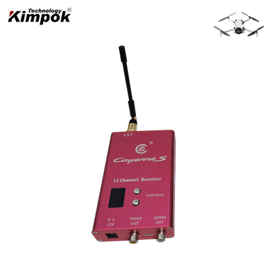 czerwony 1,2 GHz 8W cyfrowy Vtx Fpv z 8 kanałami