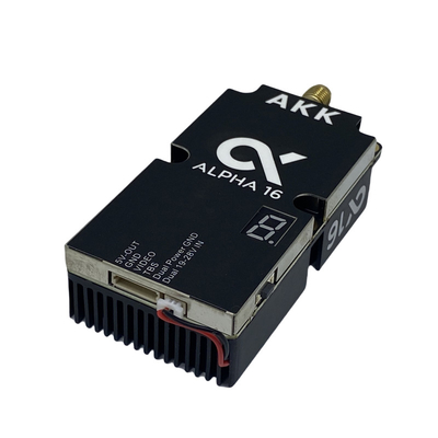 AKK Alpha16 Bezprzewodowy nadajnik wideo 5.8G 16W FPV VTX 96CH do transmisji obrazu drona RC