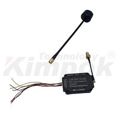 Nadajnik wideo FPV UAV 3.3G 3.5W, 3.3 GHz VTX z IRC 24CH 25mW/2000mW/3500mW Moduł VTX FPV