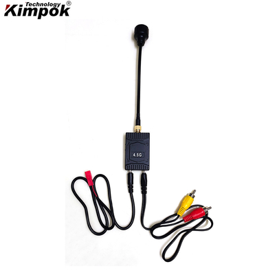 4.5G UAV Video Receiver 4.5Ghz FPV VRX Wireless Video Reception 20km z 16 kanałami