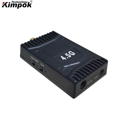 4.5G UAV Video Receiver 4.5Ghz FPV VRX Wireless Video Reception 20km z 16 kanałami