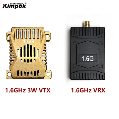 3W Nadajnik wideo analogowego zasilania dla częstotliwości 1450MHz-1825MHz 1.6G VTX 16CH