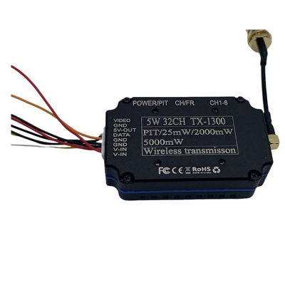 1.2G 1.3G 5W Bezprzewodowy nadajnik wideo 32CH FPV VTX 25mW 2000mW 5000mW Link wideo