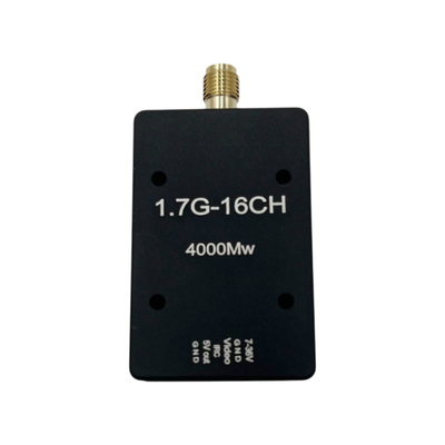 1.7 GHz 4W FPV Analogowy Nadajnik Wideo z Bezprzewodowym VTX Dalekiego Zasięgu dla UAV Video TX