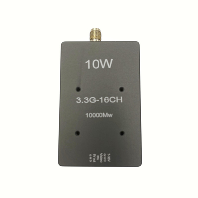 Nadajnik wideo do drona 3.3G 10W, bezprzewodowy VTX FPV 3.3 GHz do przesyłania wideo na duże odległości