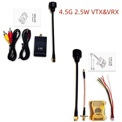 Nadajnik i odbiornik wideo analogowego 4.5G o mocy nadawczej 2.5W dla wyjścia audio wideo FM 1 Vp-p