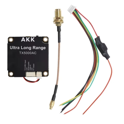 Nadajnik wideo UAV AKK 5W FPV VTX 96CH Nadajnik wideo Obsługa Smart Audio Video Link