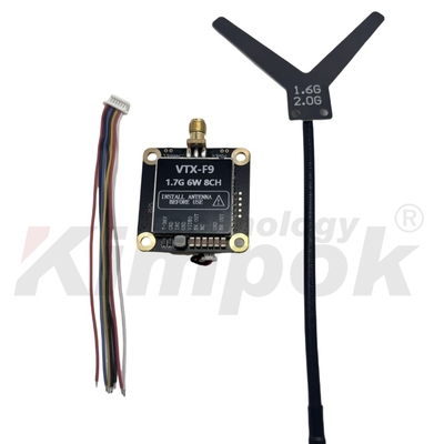 1.7G 6W Wireless Video Transmitter and Receiver 8CH Wsparcie IRC Tramp 1.7G VTX VRX