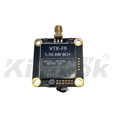 1.7G 6W Wireless Video Transmitter and Receiver 8CH Wsparcie IRC Tramp 1.7G VTX VRX