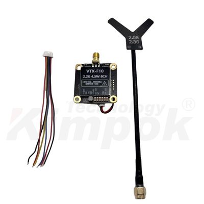 FPV Video Transmitter 2.2G 4.5W UAV VTX Drone Accessories Long-Distance Drone VTX VRX